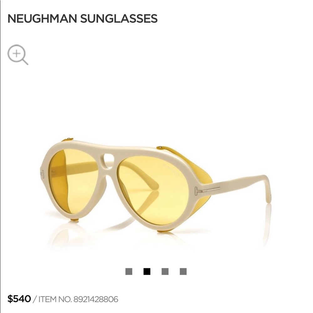 Tom Ford Neughman Sunglasses - Ivory